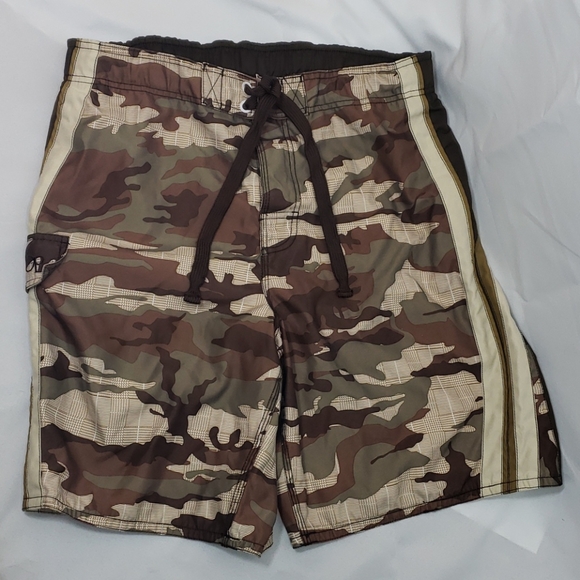 Ocean Pacific OP Camo Men's Swim Short Trunks - Picture 1 of 12